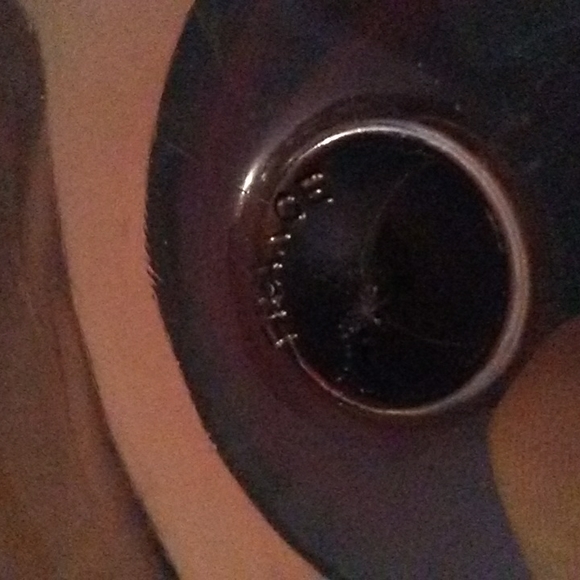 Vintage French Glass Ruby Red Footed Dessert Bowl Berry Fruit Arcoroc France MCM - Picture 4 of 4